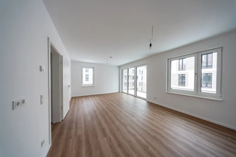 Neubauwohnung mit Fußbodenheizung im Erstbezug / WBS 220 erforderlich — photo 1